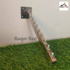 Steel Wall Hanger 10 huk – Heavy Duty Display Stand